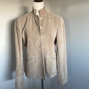 Suede Anne Klein jacket size small
